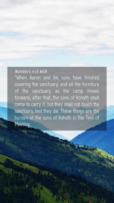 Picture 04 - Numbers 4:15 WEB Mobile Phone Wallpaper - 