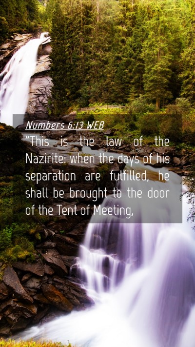 Picture 04 - Numbers 6:13 WEB Mobile Phone Wallpaper - 