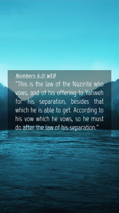 Picture 04 - Numbers 6:21 WEB Mobile Phone Wallpaper - 