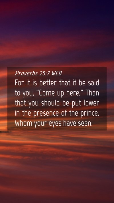 Picture 04 - Proverbs 25:7 WEB Mobile Phone Wallpaper - For it is better that it be said to you, 