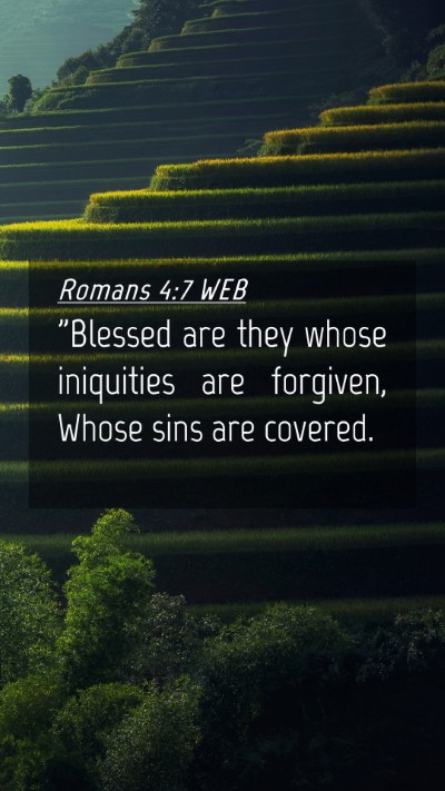 Picture 04 - Romans 4:7 WEB Mobile Phone Wallpaper - 