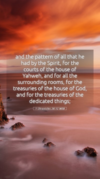 Picture 05 - 1 Chronicles 28:12 WEB Mobile Phone Wallpaper - and the pattern of all that he had by the Spirit, - Mobile Bible Verse Wallpaper