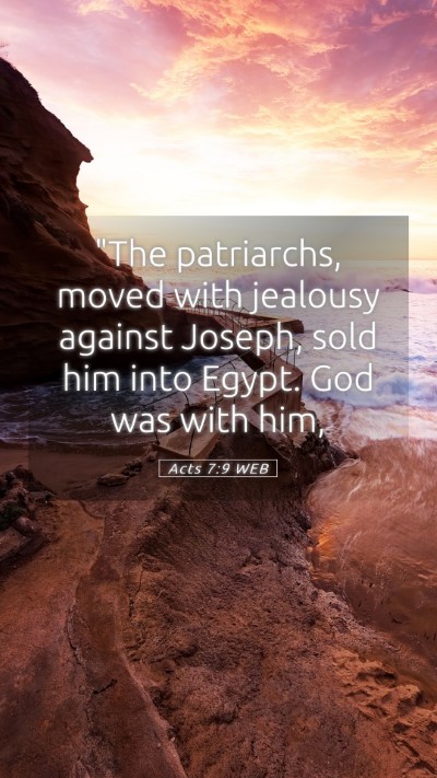 Picture 05 - Acts 7:9 WEB Mobile Phone Wallpaper - 