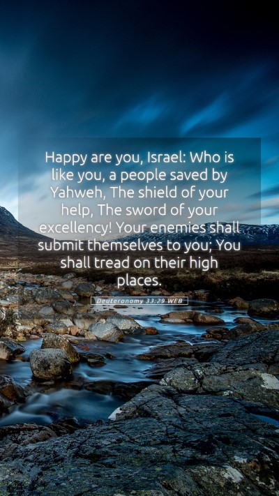 Picture 05 - Deuteronomy 33:29 WEB Mobile Phone Wallpaper - Happy are you, Israel: Who is like you, a people - Mobile Bible Verse Wallpaper