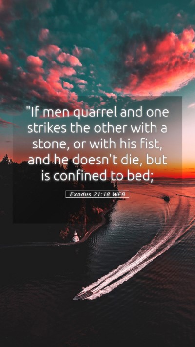 Picture 05 - Exodus 21:18 WEB Mobile Phone Wallpaper - 