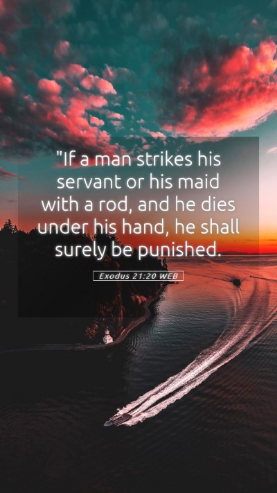 Picture 05 - Exodus 21:20 WEB Mobile Phone Wallpaper - 