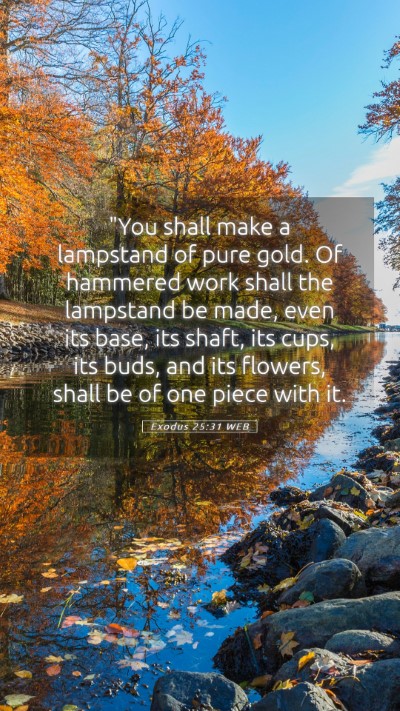 Picture 05 - Exodus 25:31 WEB Mobile Phone Wallpaper - 