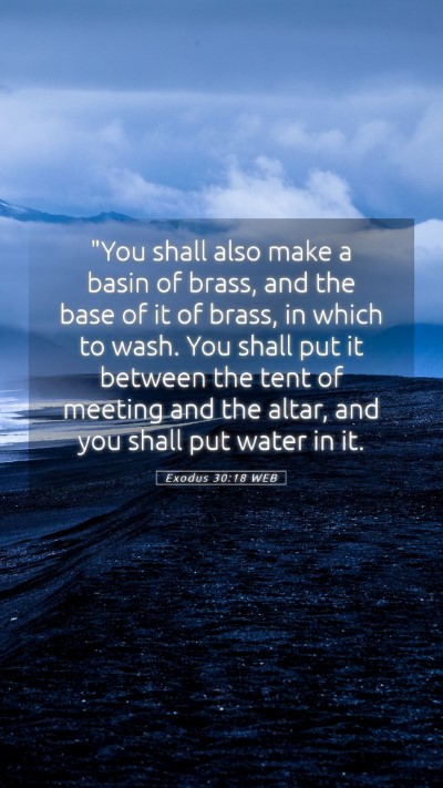 Picture 05 - Exodus 30:18 WEB Mobile Phone Wallpaper - 
