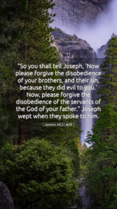 Picture 05 - Genesis 50:17 WEB Mobile Phone Wallpaper - 