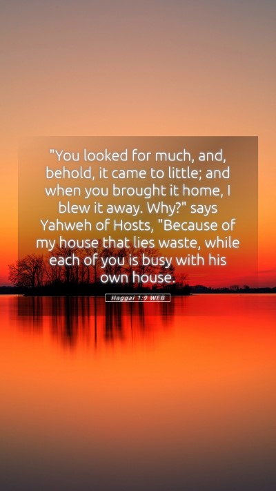 Picture 05 - Haggai 1:9 WEB Mobile Phone Wallpaper - 