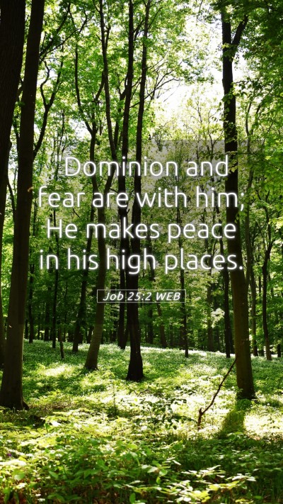 Picture 05 - Job 25:2 WEB Mobile Phone Wallpaper - 