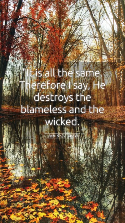 Picture 05 - Job 9:22 WEB Mobile Phone Wallpaper - 
