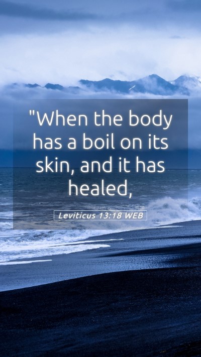 Picture 05 - Leviticus 13:18 WEB Mobile Phone Wallpaper - 