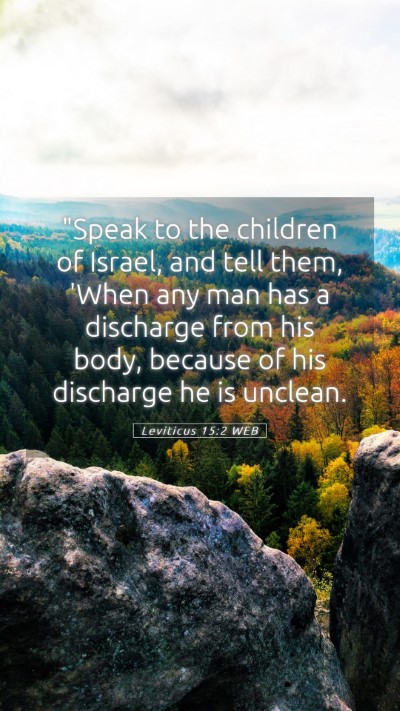 Picture 05 - Leviticus 15:2 WEB Mobile Phone Wallpaper - 