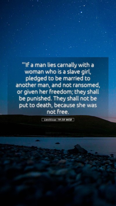 Picture 05 - Leviticus 19:20 WEB Mobile Phone Wallpaper - 