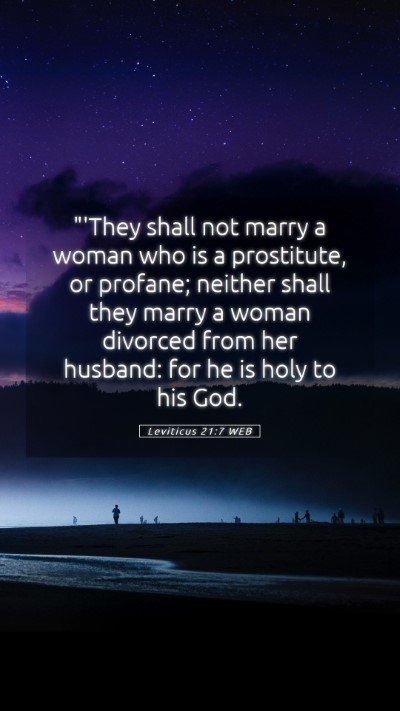 Picture 05 - Leviticus 21:7 WEB Mobile Phone Wallpaper - 