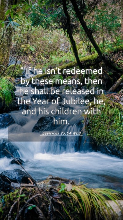Picture 05 - Leviticus 25:54 WEB Mobile Phone Wallpaper - 