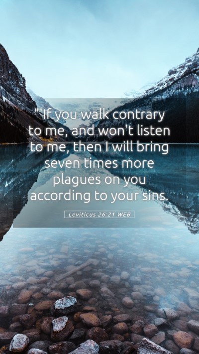 Picture 05 - Leviticus 26:21 WEB Mobile Phone Wallpaper - 