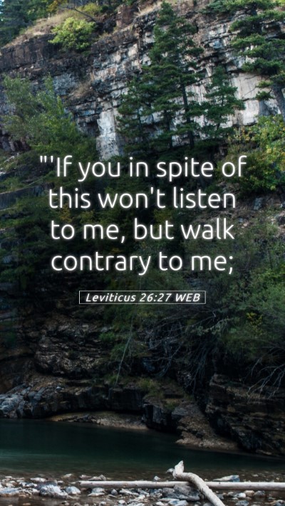 Picture 05 - Leviticus 26:27 WEB Mobile Phone Wallpaper - 