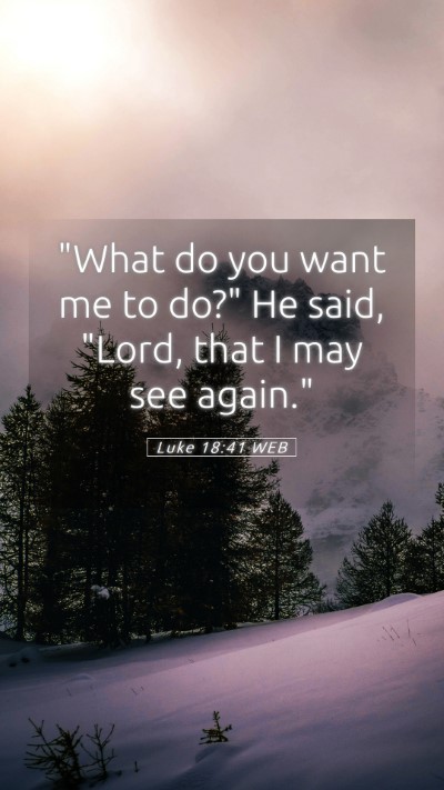 Picture 05 - Luke 18:41 WEB Mobile Phone Wallpaper - 