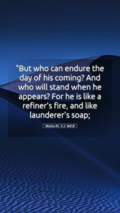 Picture 05 - Malachi 3:2 WEB Mobile Phone Wallpaper - 