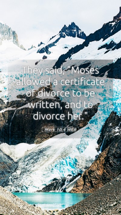 Picture 05 - Mark 10:4 WEB Mobile Phone Wallpaper - They said, 