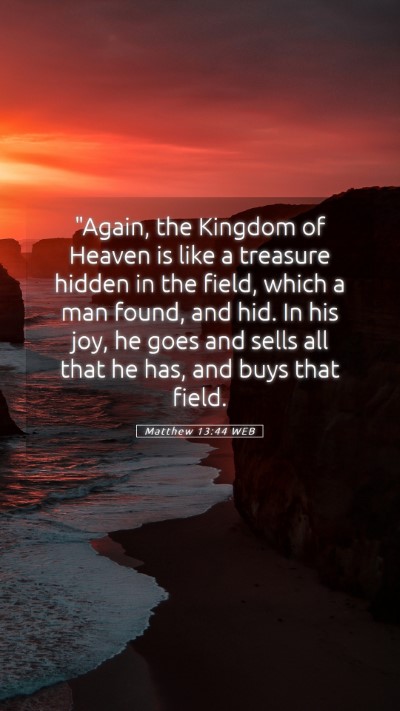 Picture 05 - Matthew 13:44 WEB Mobile Phone Wallpaper - 