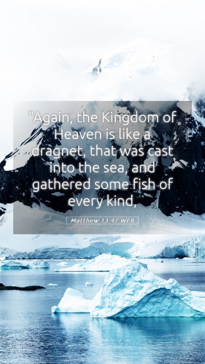 Picture 05 - Matthew 13:47 WEB Mobile Phone Wallpaper - 