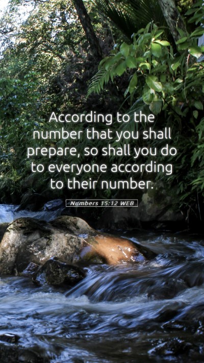Picture 05 - Numbers 15:12 WEB Mobile Phone Wallpaper - According to the number that you shall prepare, - Mobile Bible Verse Wallpaper
