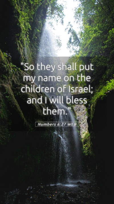 Picture 05 - Numbers 6:27 WEB Mobile Phone Wallpaper - 