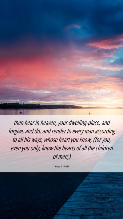 Picture 06 - 1 Kings 8:39 WEB Mobile Phone Wallpaper - then hear in heaven, your dwelling-place, and - Mobile Bible Verse Wallpaper