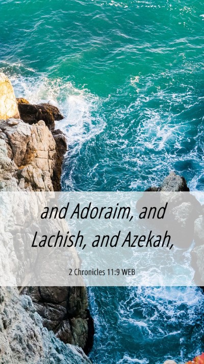 Picture 06 - 2 Chronicles 11:9 WEB Mobile Phone Wallpaper - and Adoraim, and Lachish, and - Mobile Bible Verse Wallpaper