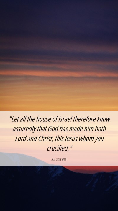 Picture 06 - Acts 2:36 WEB Mobile Phone Wallpaper - 