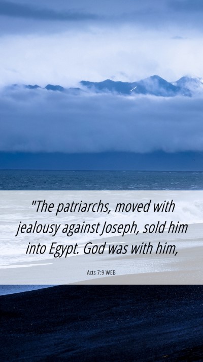 Picture 06 - Acts 7:9 WEB Mobile Phone Wallpaper - 