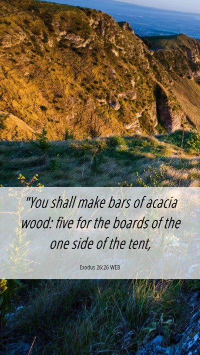 Picture 06 - Exodus 26:26 WEB Mobile Phone Wallpaper - 