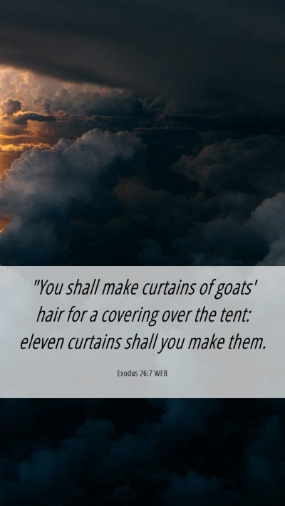 Picture 06 - Exodus 26:7 WEB Mobile Phone Wallpaper - 