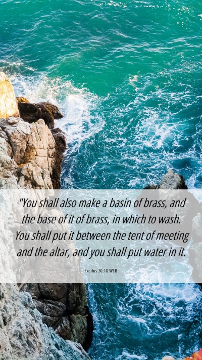 Picture 06 - Exodus 30:18 WEB Mobile Phone Wallpaper - 