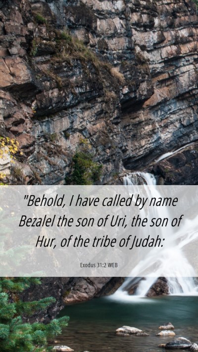 Picture 06 - Exodus 31:2 WEB Mobile Phone Wallpaper - 