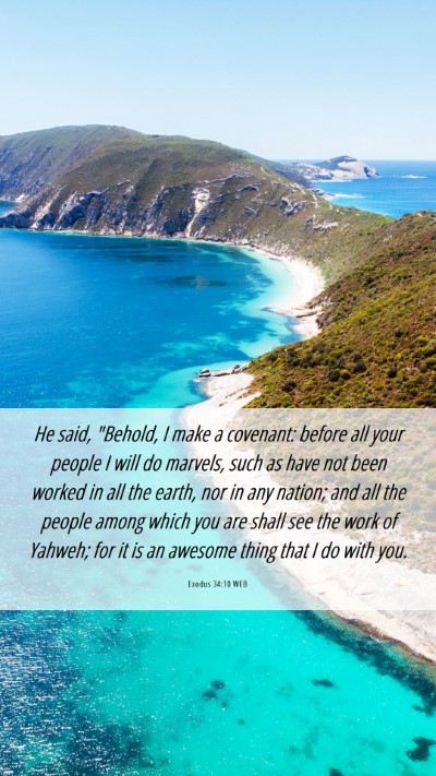 Picture 06 - Exodus 34:10 WEB Mobile Phone Wallpaper - He said, 