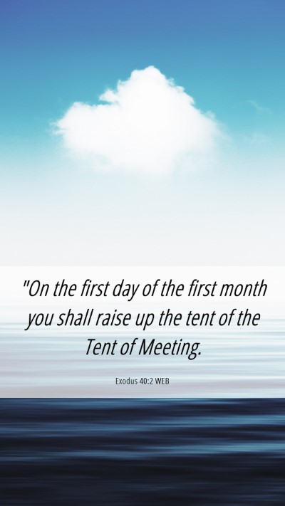 Picture 06 - Exodus 40:2 WEB Mobile Phone Wallpaper - 
