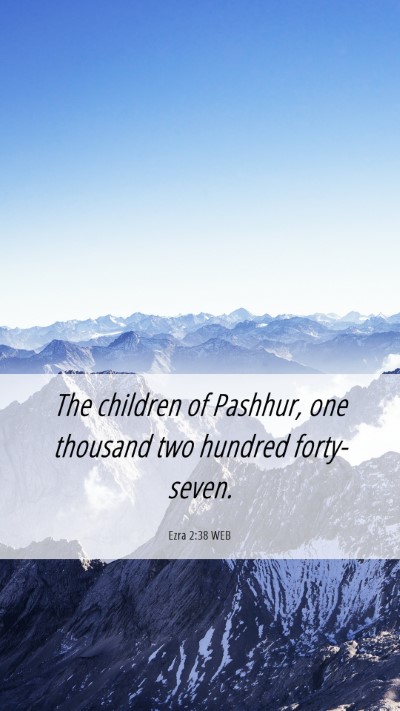 Picture 06 - Ezra 2:38 WEB Mobile Phone Wallpaper - The children of Pashhur, one thousand two hundred - Mobile Bible Verse Wallpaper