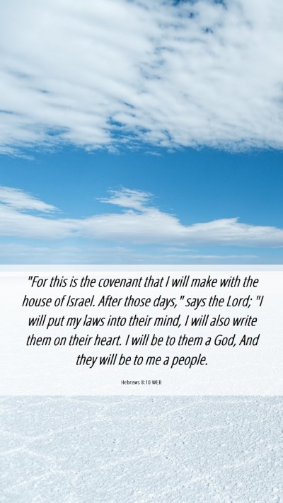 Picture 06 - Hebrews 8:10 WEB Mobile Phone Wallpaper - 