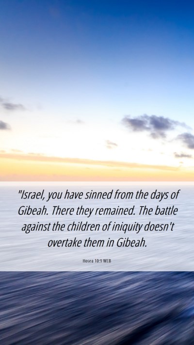 Picture 06 - Hosea 10:9 WEB Mobile Phone Wallpaper - 