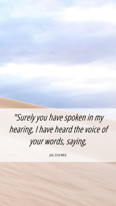 Picture 06 - Job 33:8 WEB Mobile Phone Wallpaper - 