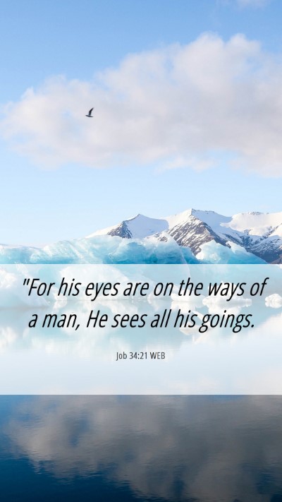 Picture 06 - Job 34:21 WEB Mobile Phone Wallpaper - 