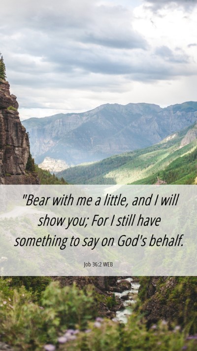 Picture 06 - Job 36:2 WEB Mobile Phone Wallpaper - 