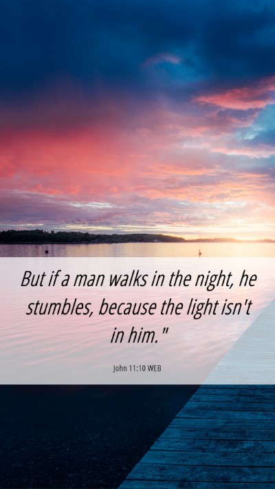 Picture 06 - John 11:10 WEB Mobile Phone Wallpaper - But if a man walks in the night, he stumbles, - Mobile Bible Verse Wallpaper