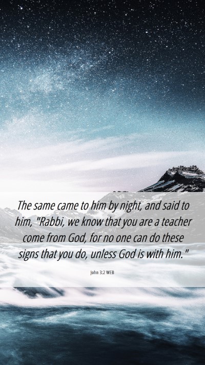 Picture 06 - John 3:2 WEB Mobile Phone Wallpaper - The same came to him by night, and said to him, - Mobile Bible Verse Wallpaper