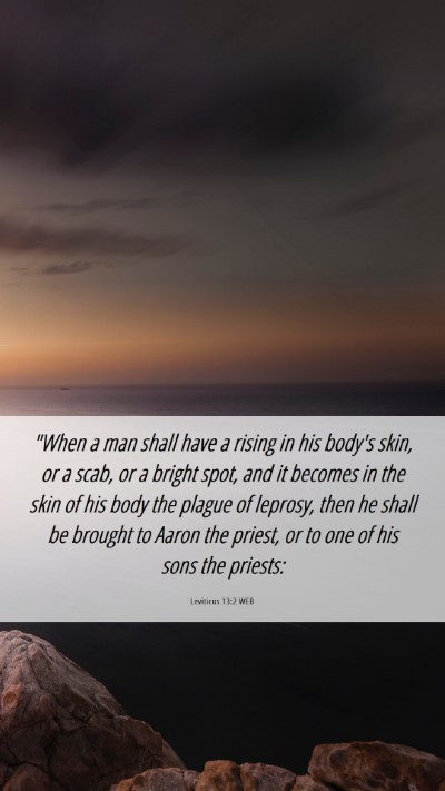 Picture 06 - Leviticus 13:2 WEB Mobile Phone Wallpaper - 
