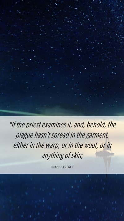 Picture 06 - Leviticus 13:53 WEB Mobile Phone Wallpaper - 
